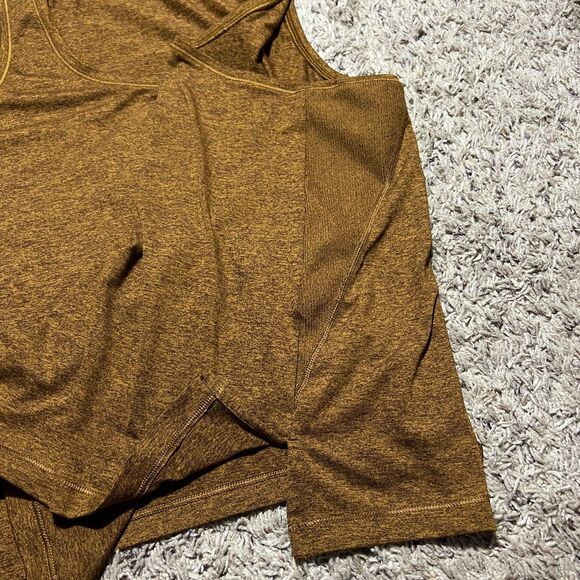 Athleta Uptempo Elevate II Tank Size 2X Heather Mahogany Workout NWOT - Picture 4 of 7